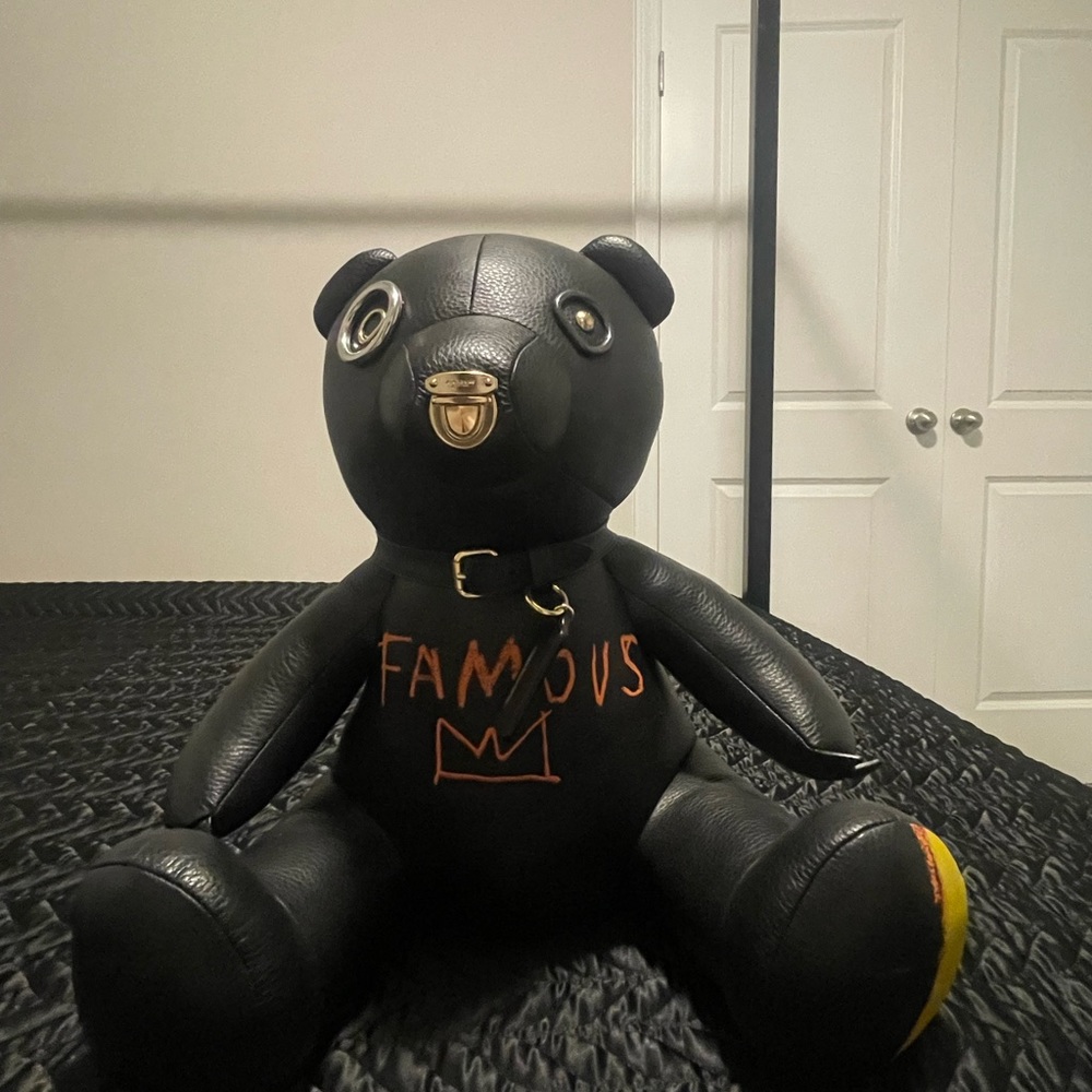 Coach X Jean Michel Basquiat Collectible Bear